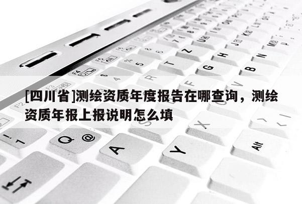 [四川省]测绘资质年度报告在哪查询，测绘资质年报上报说明怎么填