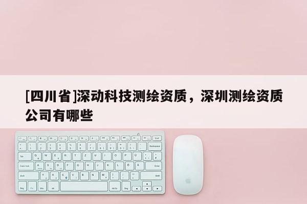 [四川省]深动科技测绘资质，深圳测绘资质公司有哪些