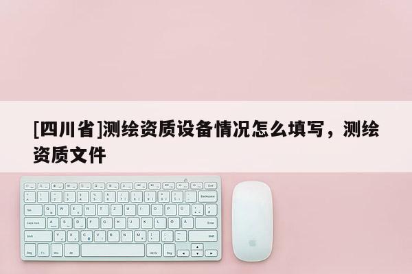 [四川省]测绘资质设备情况怎么填写，测绘资质文件