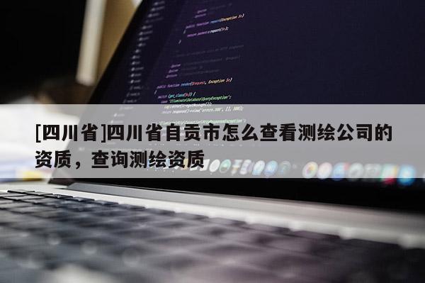 [四川省]四川省自贡市怎么查看测绘公司的资质，查询测绘资质