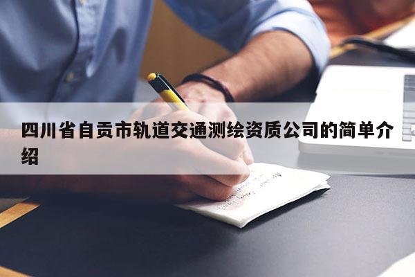 四川省自贡市轨道交通测绘资质公司的简单介绍