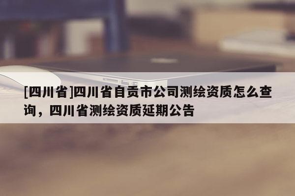 [四川省]四川省自贡市公司测绘资质怎么查询，四川省测绘资质延期公告