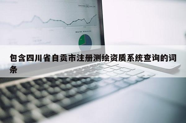 包含四川省自贡市注册测绘资质系统查询的词条