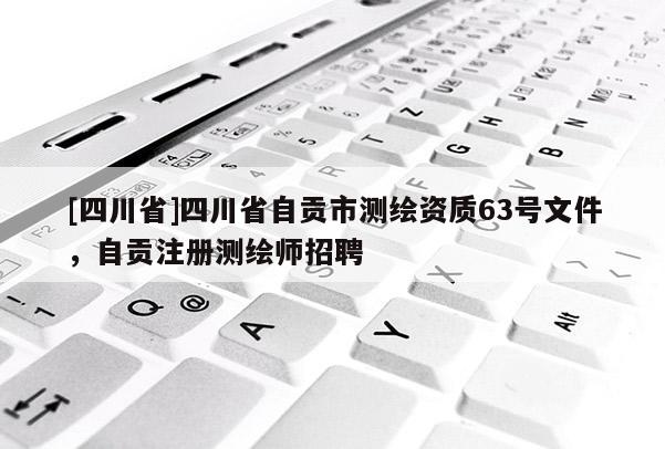 [四川省]四川省自贡市测绘资质63号文件，自贡注册测绘师招聘